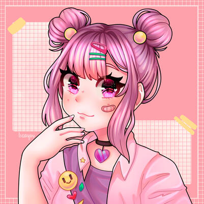 "Smiley" (2022) Digital Illustration. Contest Entry.